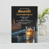 Masculine Whiskey & Cigar Night | Gentlemen’s Part 招待状 (スタンド正面)