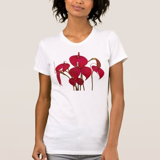 Masdevalliaの蘭- Tシャツ (正面)
