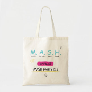 MASH パーティーキット 90年代 ティーンの誕生日 スリープオーバー パーティーグッズ トートバッグ