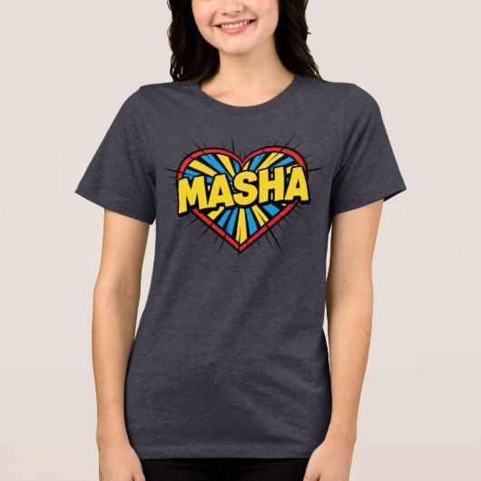 Masha Love トライブレンドＴシャツ (正面)