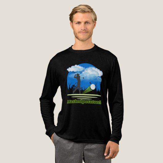 Mashed Potatoes long sleeve shirt トライブレンドＴシャツ (正面全体)