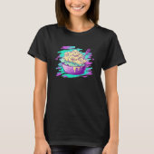 Mashed Potatoes Vaporwave Retrowave Aesthetic Tシャツ (正面)