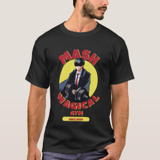 MASHLE マジックアンドマッスルズ マッシュル マジカルジム ヴィンテージ Tシャツ