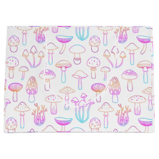 Mashroom gift bag ラージペーパーバッグ