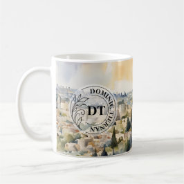 Masjid Al Aqsa Water color Mug - A Jerusalem Memor コーヒーマグカップ