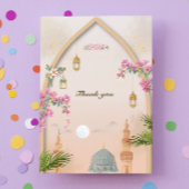 Masjid An-Nabawi Islamic Thank You Card –Thank You カード