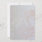 Masjid An-Nabawi Pink Poppies Islamic セーブザデート (裏面)