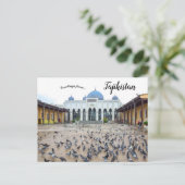 Masjidi Jami Mosque in Khujand Tajikistan ポストカード (スタンド正面)