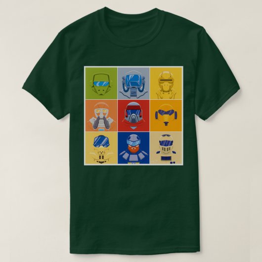MASKヒーロー Tシャツ (デザイン正面)