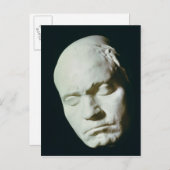 Mask of Beethoven,taken from life at the age of ポストカード (正面/裏面)