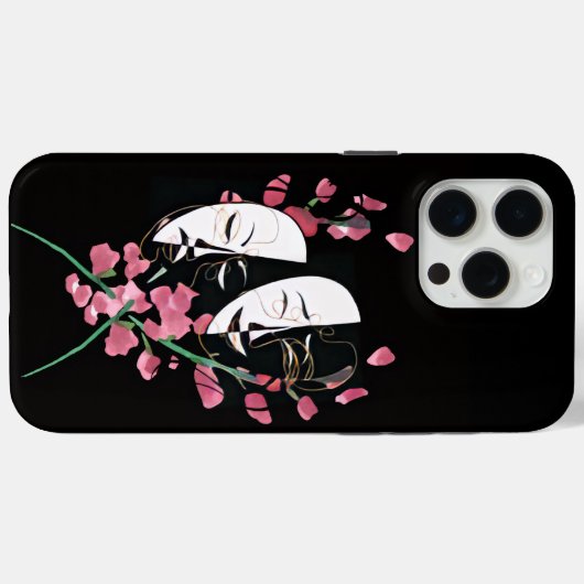 Mask phone case Case-Mate iPhoneケース (裏面 (横))