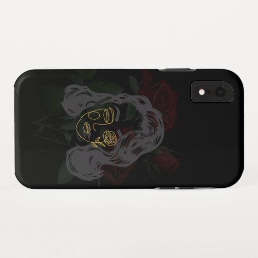 Mask phone case Case-Mate iPhoneケース (裏面(横))