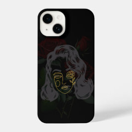 Mask phone case iPhone 14ケース