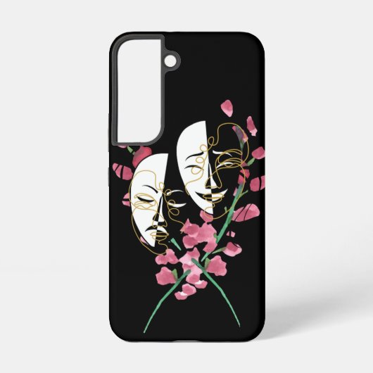 Mask phone case  samsung galaxyケース (裏面)