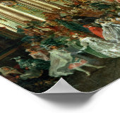 Masked Ball in the Hoftheater, Bonn, 1754 ポスター (角)