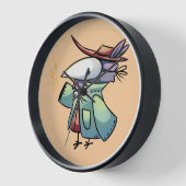Masked Bird 壁時計 (傾斜)