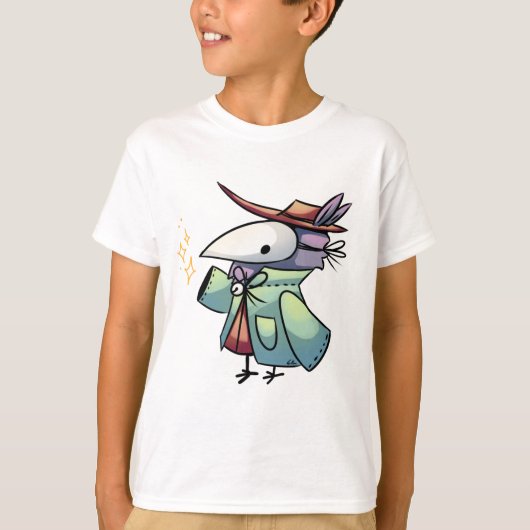 Masked bird tシャツ (正面)