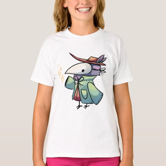 Masked bird  tシャツ (正面)