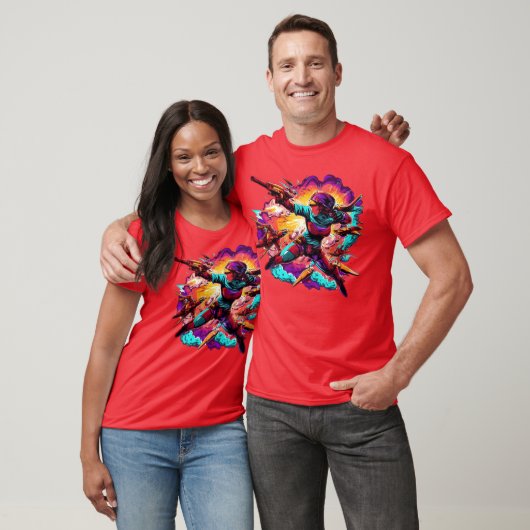 Masked Heroakes Flight friends Tシャツ (ユニセックス)