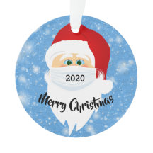 Masked Santa 2020アクリルオーナメント