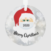 Masked Santa 2020アクリルオーナメント オーナメント (裏面)