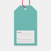 Masked Santa 2020クリスマス ギフトタグ (裏面)