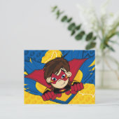 Masked Superheroはがき ポストカード (スタンド正面)