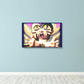 Masking a Metamorphic Meltdown キャンバスプリント (インサイチュ (ウッドフロア))