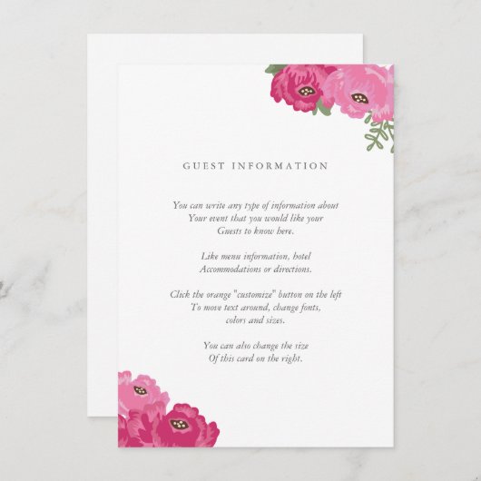 Mason エレガント Jar挿入カード エンクロージャーカード (正面/裏面)