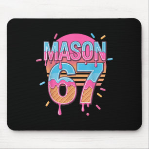 Mason 67 ミーム アイスクリーム Bysebyll Drip  マウスパッド
