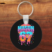 Mason 67 Costume Ice Cream Baseball Drip 6 7 Meme  キーホルダー (正面)