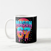 Mason 67 Costume Ice Cream Baseball Drip 6 7 Meme コーヒーマグカップ (左)