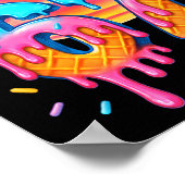 Mason 67 Costume Ice Cream Baseball Drip 6 7 Meme  ポスター (角)
