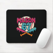 Mason 67 Funny Ice Cream Drip Sell Meme Graphic  マウスパッド (マウス)