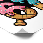 Mason 67 Ice Cream Drip Sell  ポスター (角)