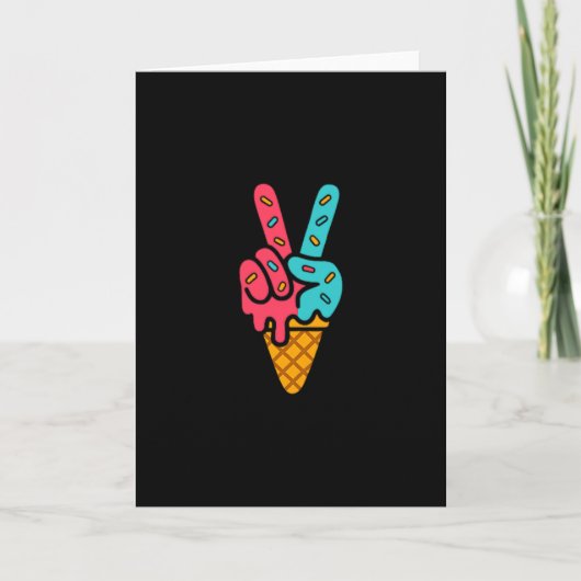 Mason 67 Ice Cream Halloween Funny Six Seven Meme  カード (正面)