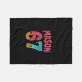 Mason 67 Ice Cream Meme Funny Six Seven (on Ck) Pu フリースブランケット (正面(横))