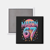Mason 67 Meme Ice Cream Bysebyll Drip _1 マグネット (正面/裏面)