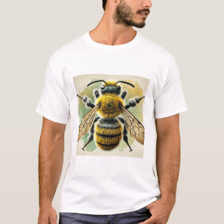 Mason bee Megachile 130924IREF225 - Watercolor Tシャツ
