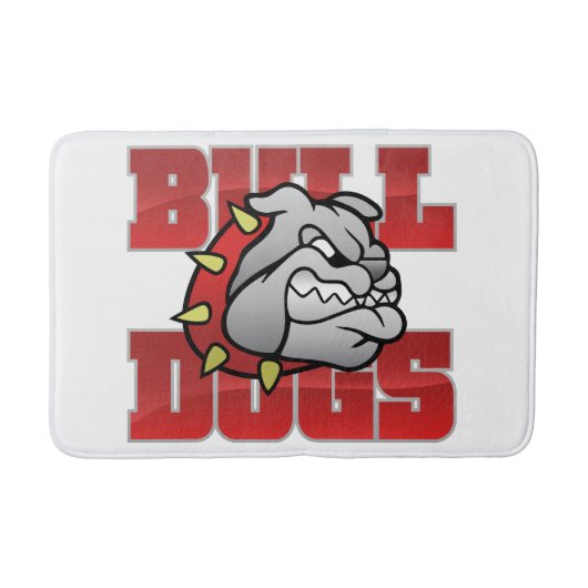 Mason Bulldogs #5 バスマット (正面)