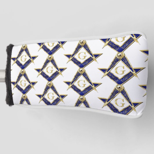 Mason Golf Putter Cover ゴルフヘッドカバー (正面)