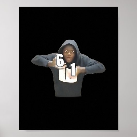 Mason Ice Cream Drip 61 Six Sixty One Meme Gen Alp ポスター (正面)