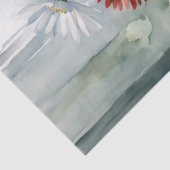 Mason Jar水色の愛国的なデイジー 薄葉紙 (詳細)