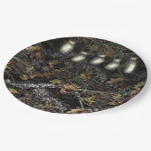 Mason Jar +狩り迷彩柄パーティープレート（シャワー用） ペーパープレート (アングル)