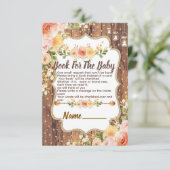 Mason Jar with a rustic flowers book for the  card サンキューカード (スタンド正面)