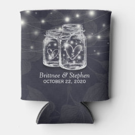 Mason Jars結婚を愛する応援String Lights 缶クーラー