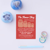 Mason Jars, Florist, Floristry Advertising チラシ (シングル)
