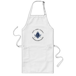 Masonic Apron Blue ロングエプロン