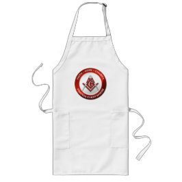 Masonic Apron - Red ロングエプロン
