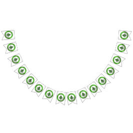 Masonic Bunting Banner Green バンティングフラッグ